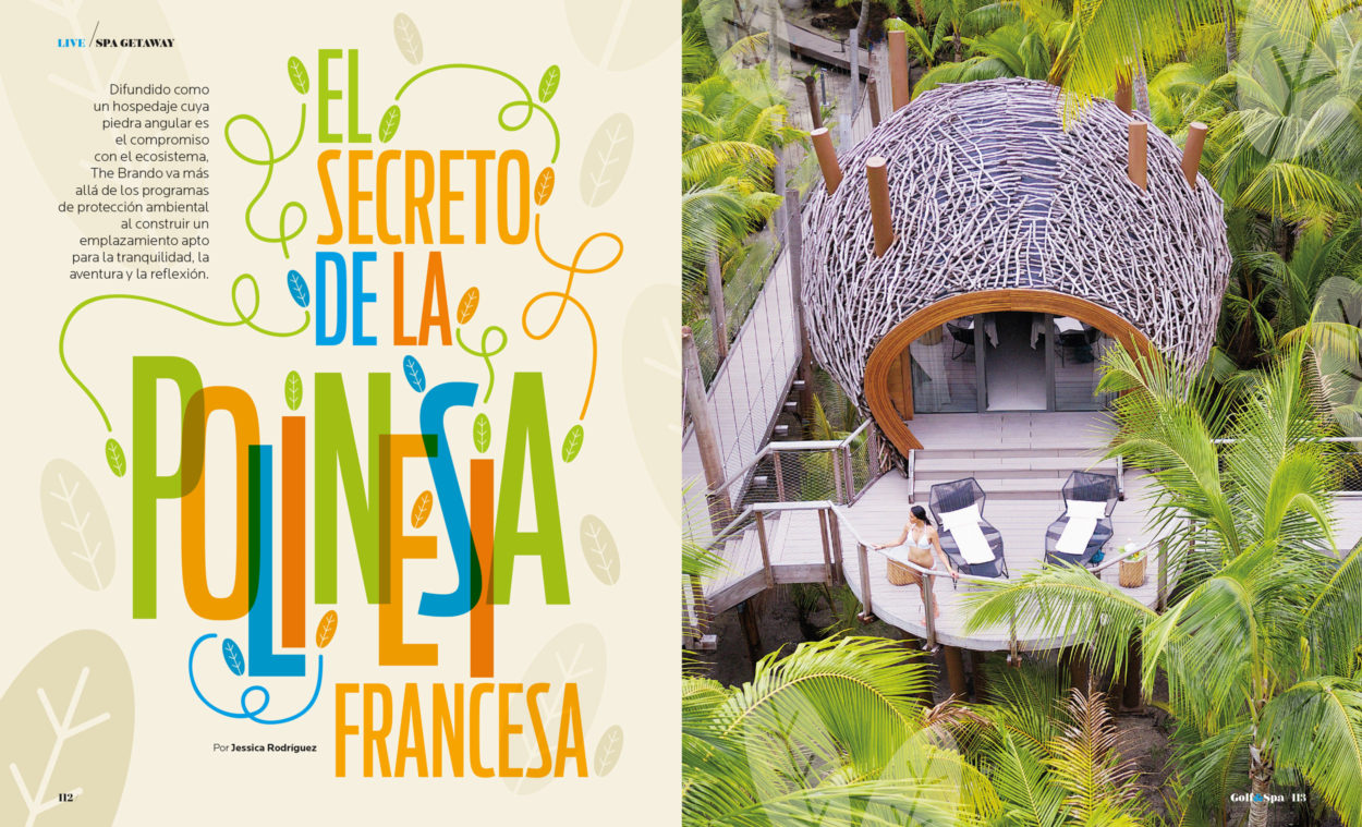 Golf&Spa Magazine article on the French Polinesia islands.