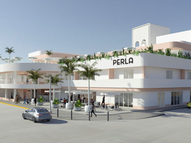Perla hotel front