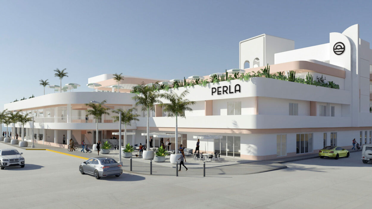 Perla hotel front