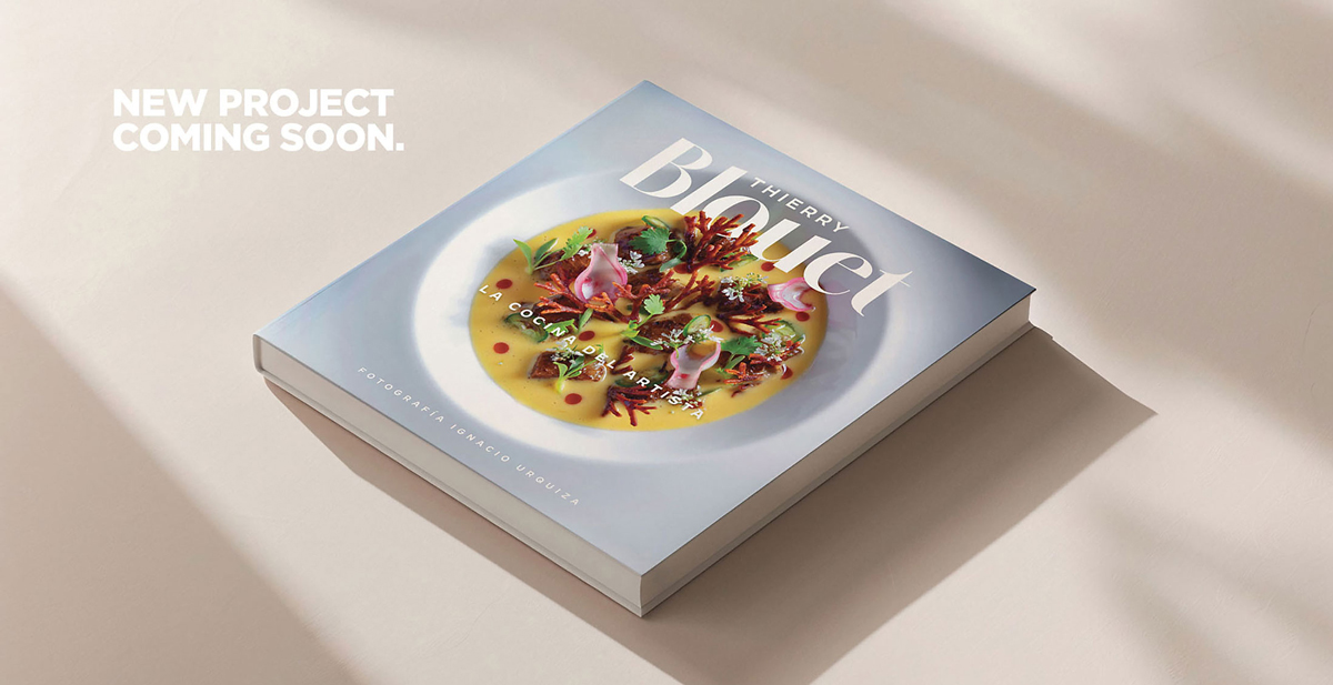 Thierry Blouet Book Cover designed by Esqueda Design and Atomo Cromo